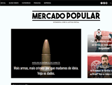 Tablet Screenshot of mercadopopular.org